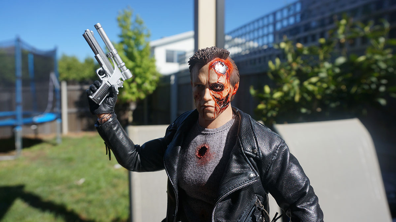 Illustration for article titled Hot Toys T-800: The Kotaku Review